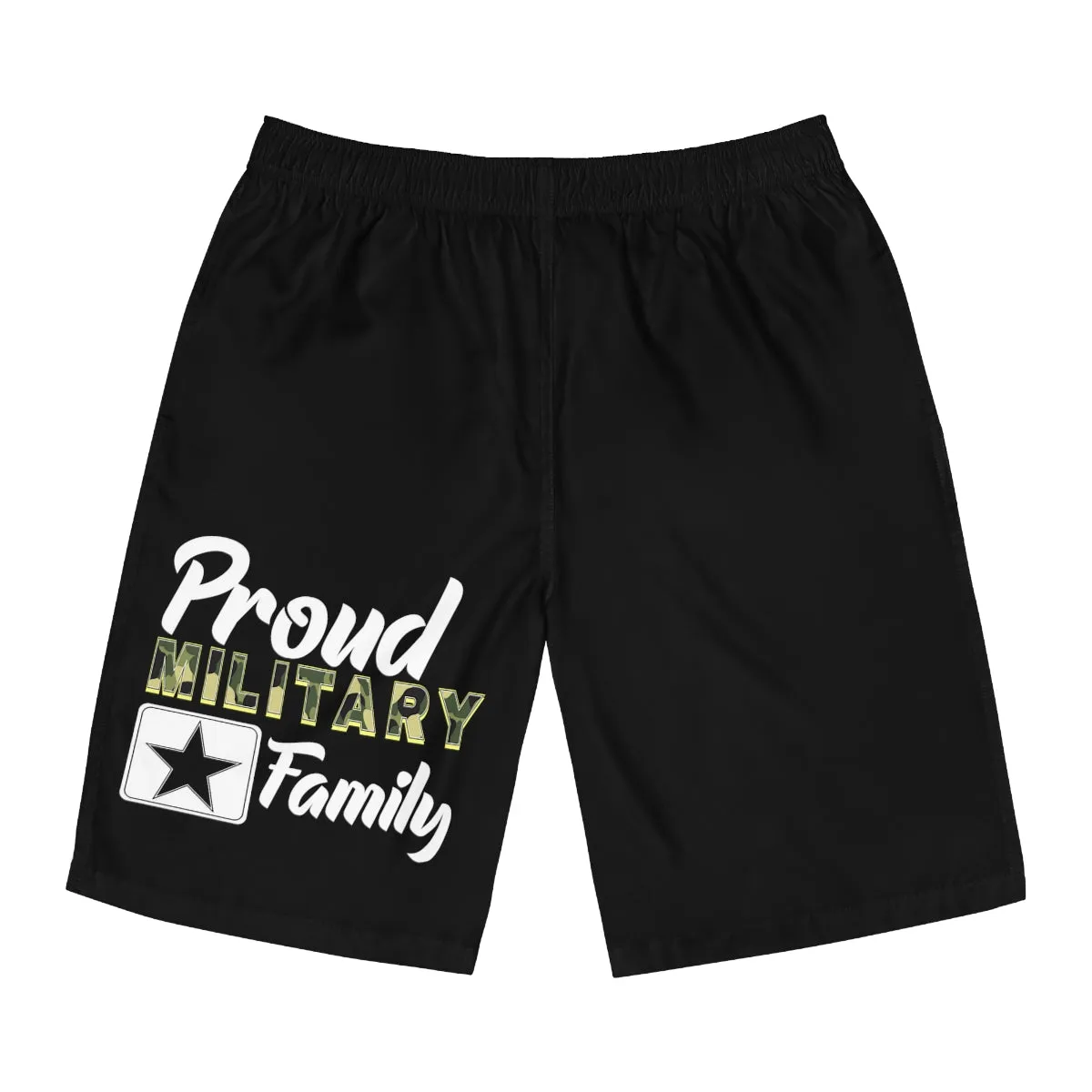 Proud Military Family Board Shorts