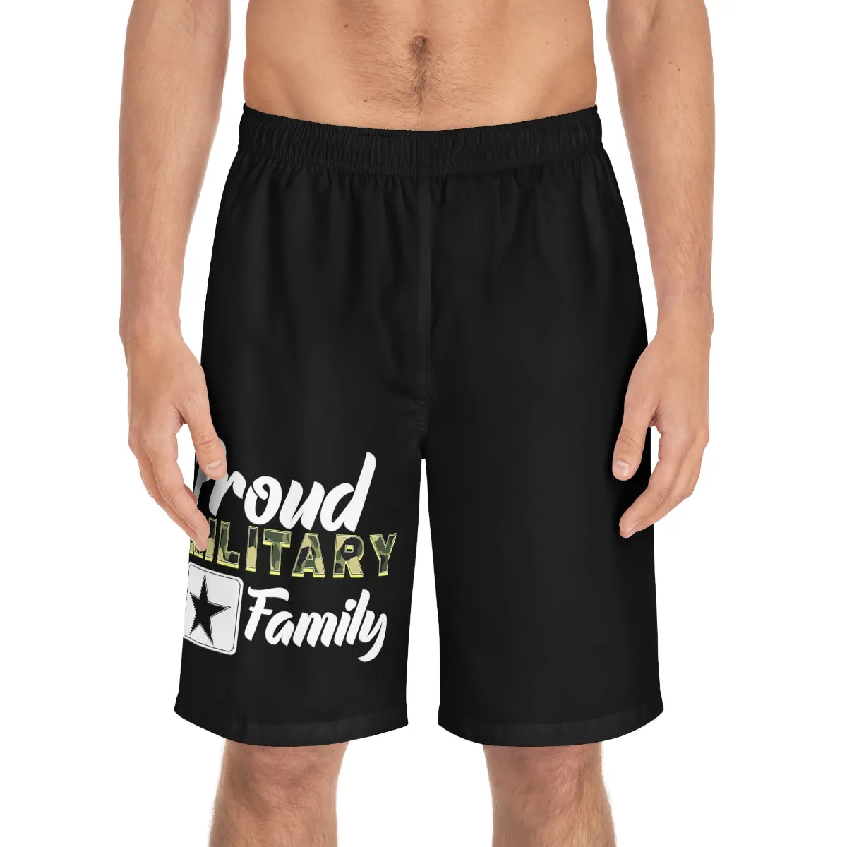 Proud Military Family Board Shorts