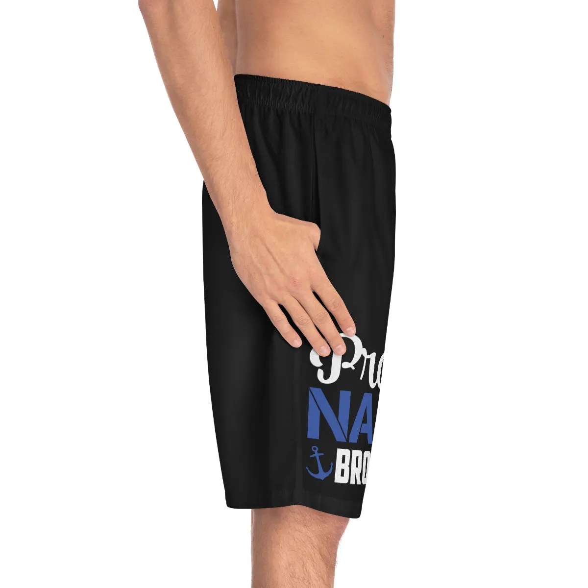 Proud Navy Brother Board Shorts