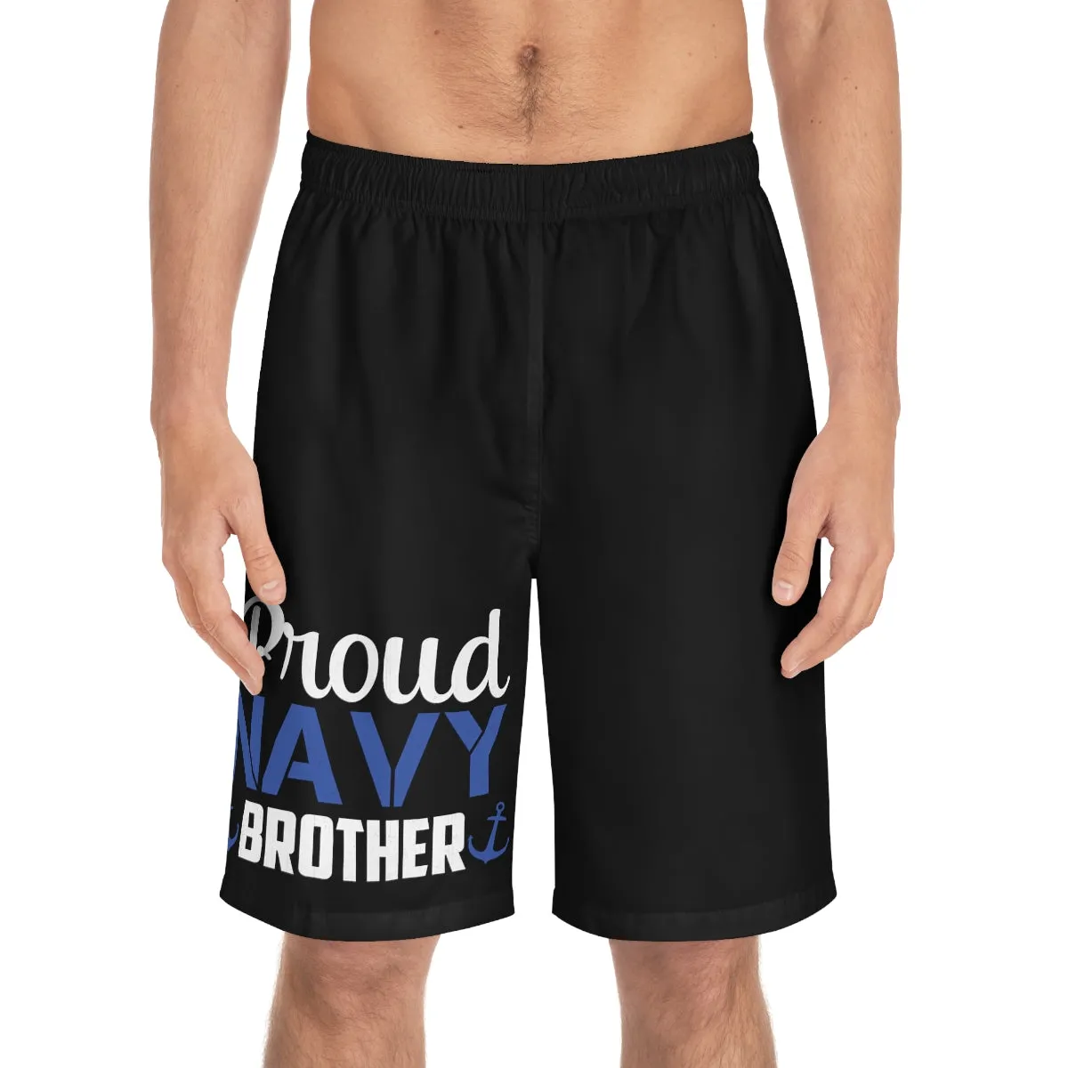 Proud Navy Brother Board Shorts