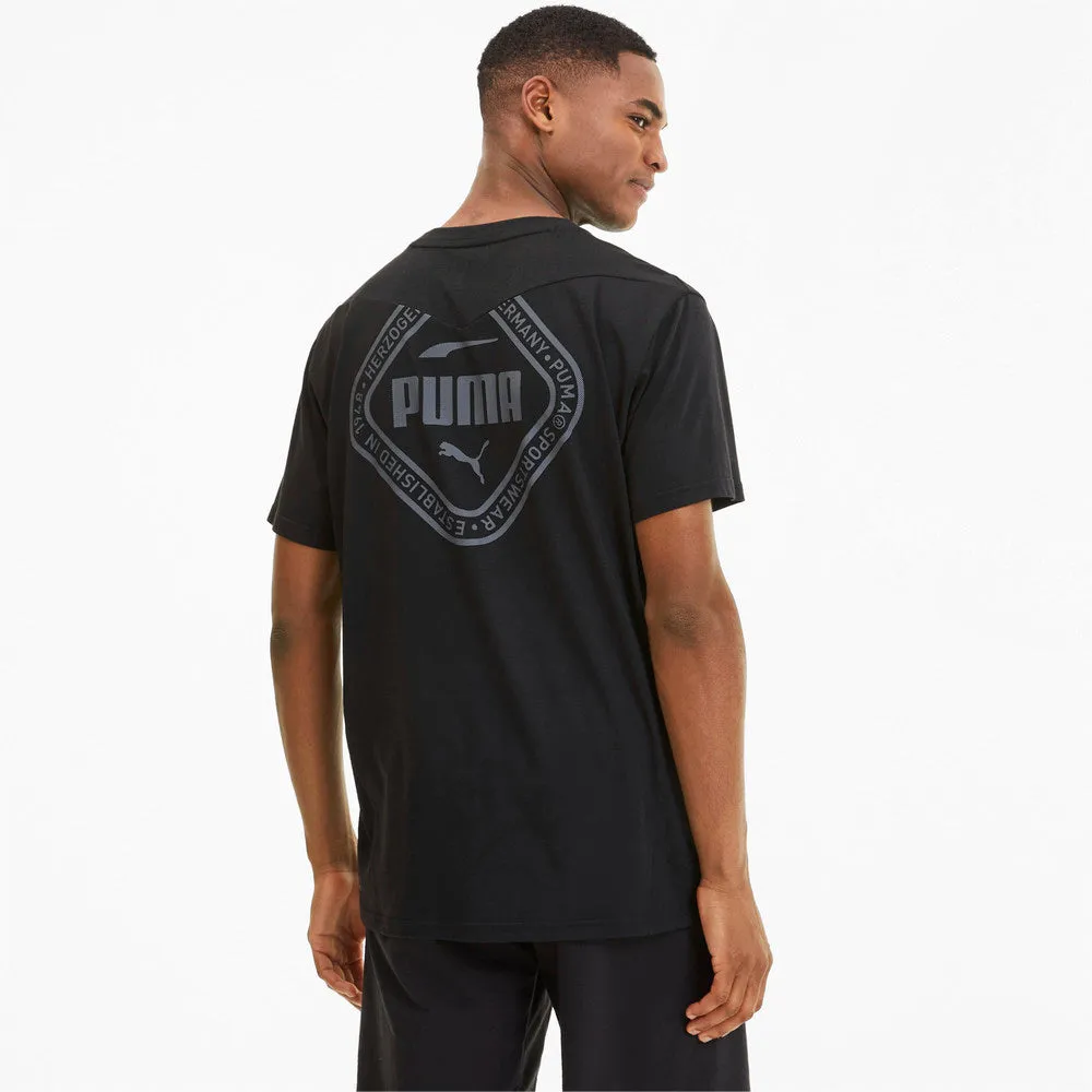 PUMA MENS COLLECTIVE TRIBLEND TEE SHIRT