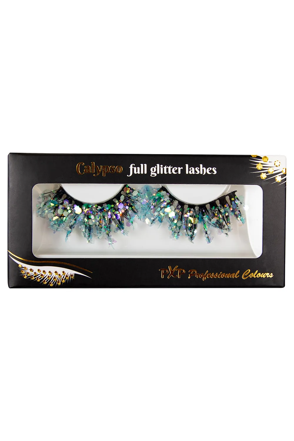 PXP luminous glitter eyelashes mermaid