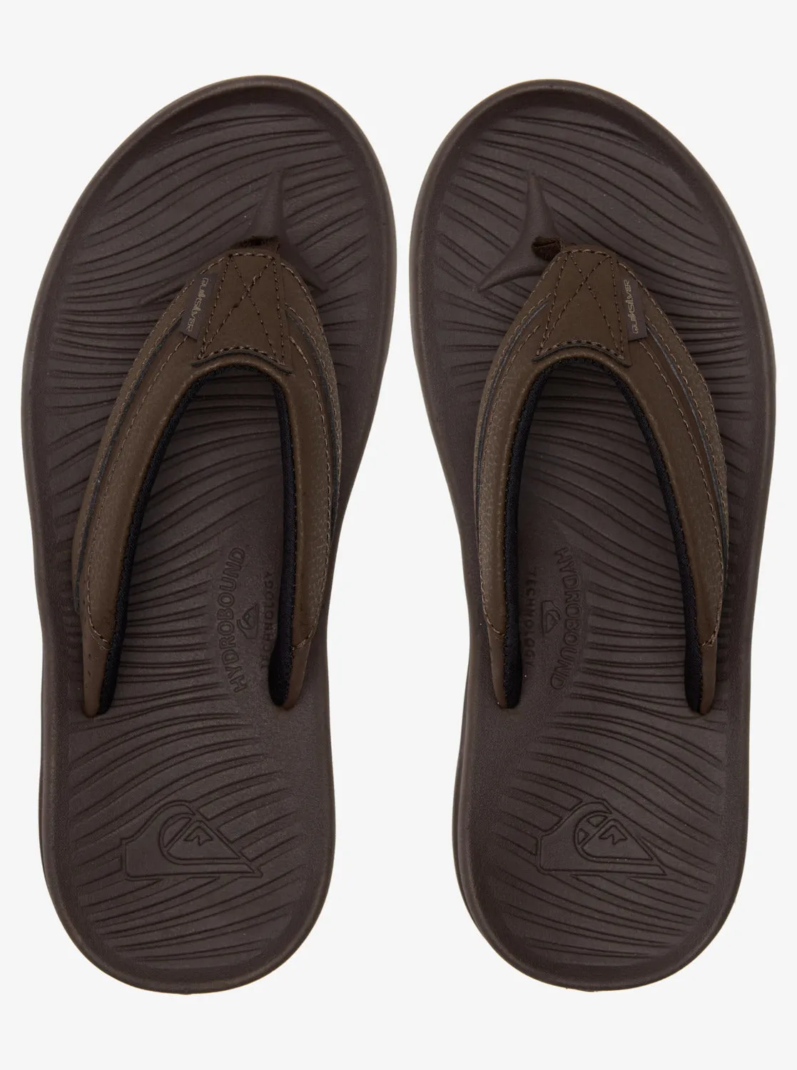 Quiksilver Travel Oasis Thong - Brown/Brown/Brown