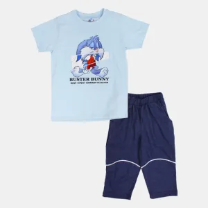 "Buster Bunny" Boys Cotton Pajama Set