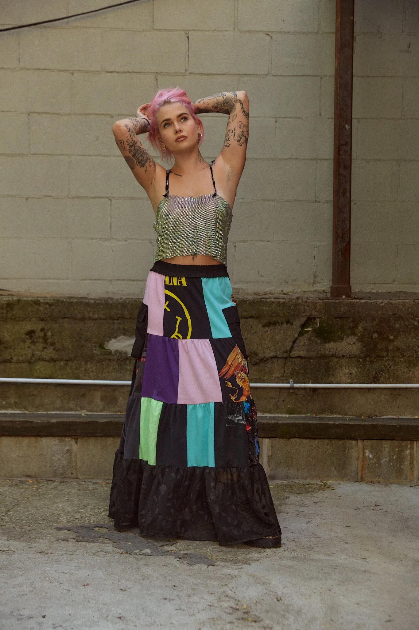 "Shes A Rainbow" Camilla Skirt