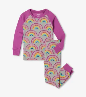 Rainbow Dreams Organic Cotton Pajama Set