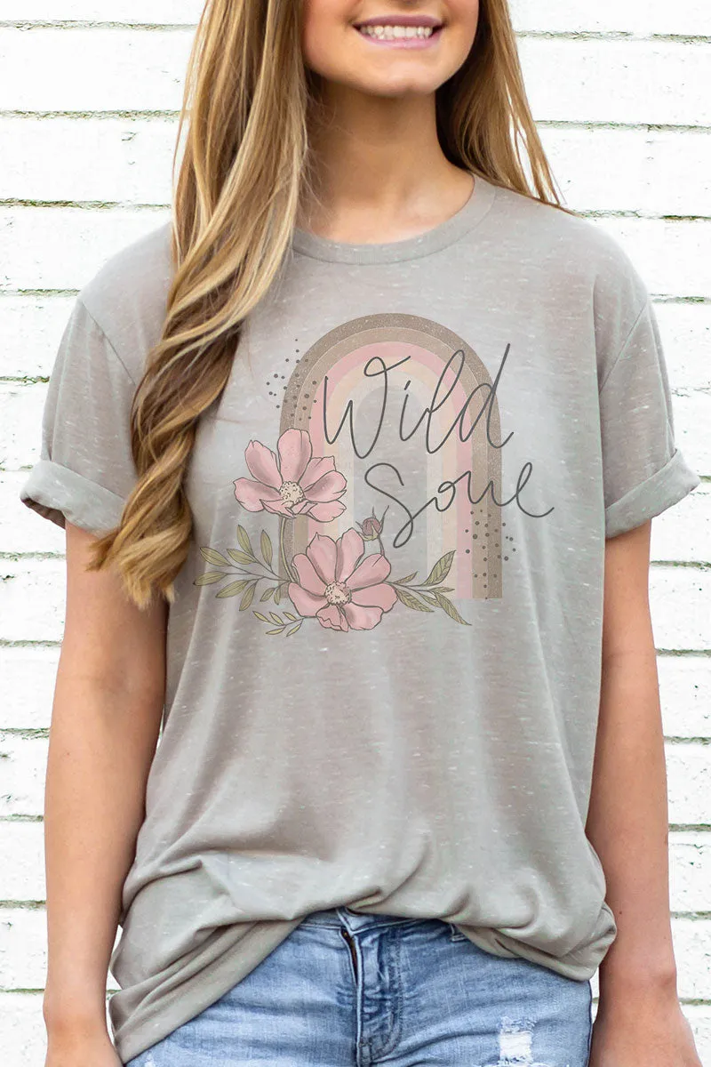 Rainbow Wild Soul Short Sleeve Tee