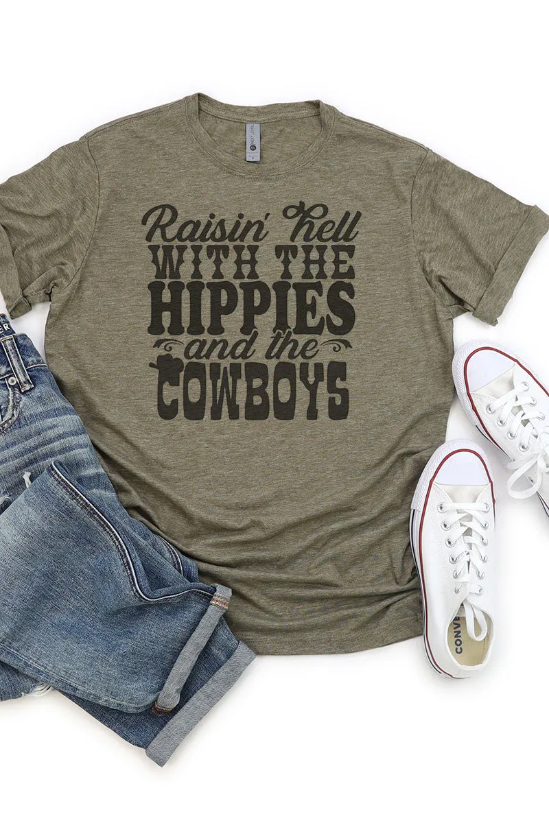 Raisin' Hell Poly/Cotton Tee