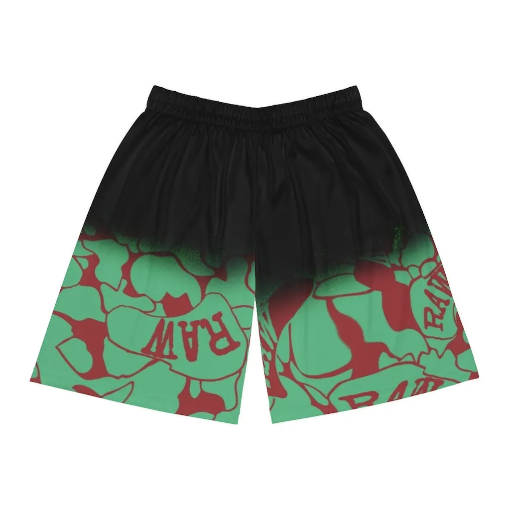 RAW SUSHI "CAMO" Basketball Shorts