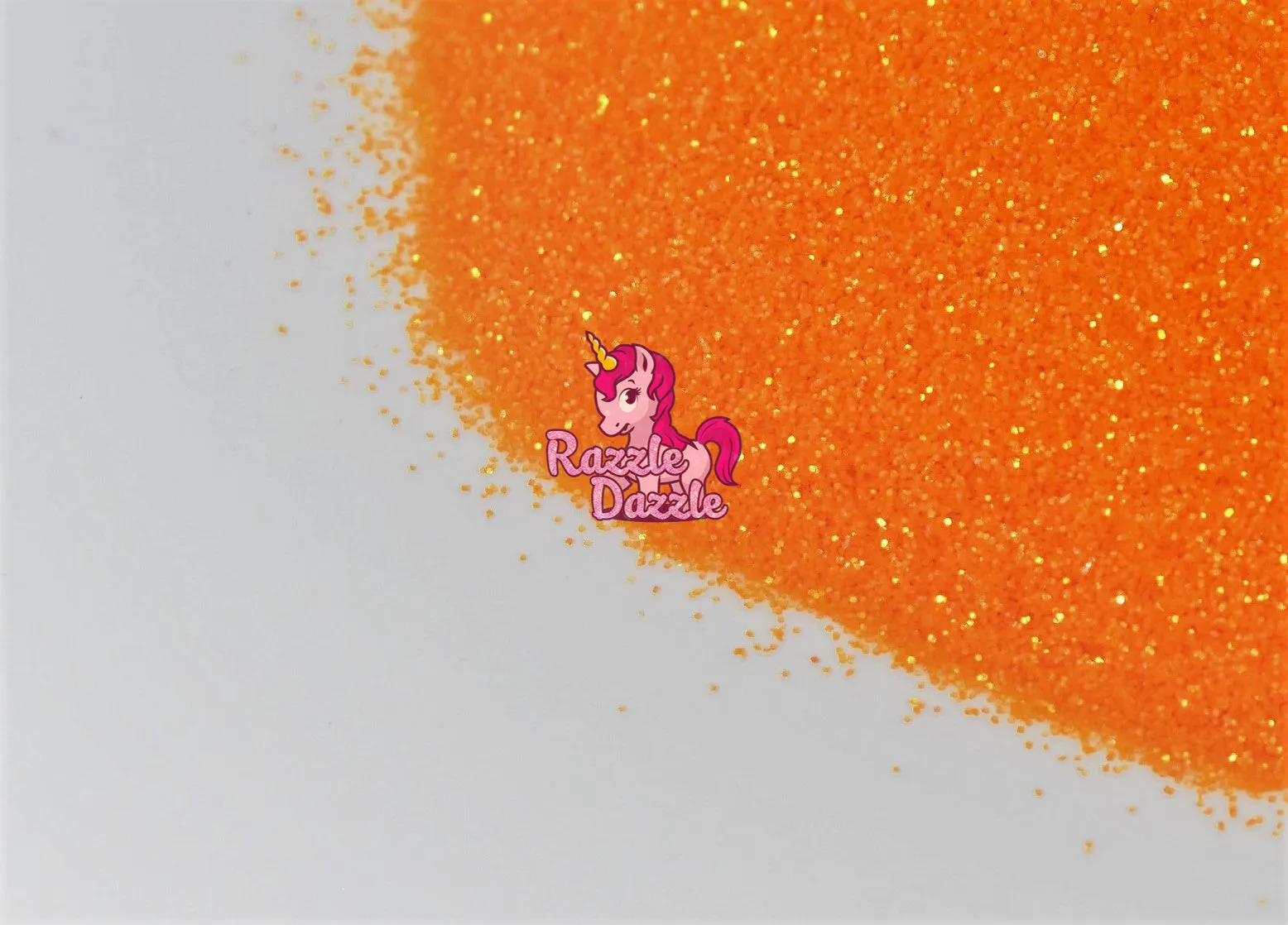 Razzle Dazzle Dreamsicle Glitter- Orange Glitter, Nail Art, Resin Crafts, Makeup, Making Tumblers, Slime Making, Christmas Decoration, Scrapbooking, School Project, Safe