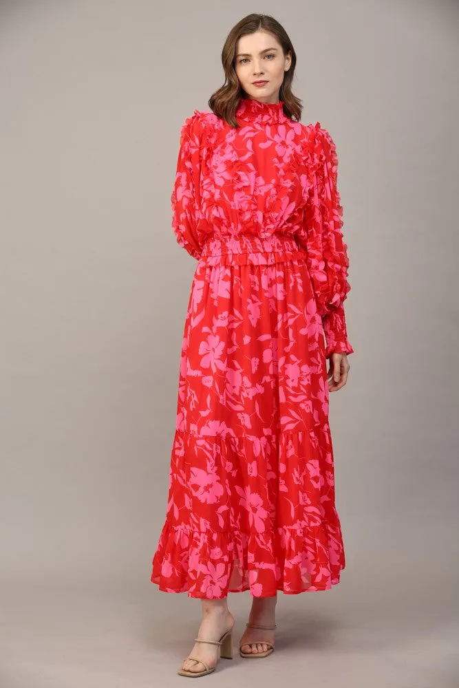 Red Pink Maxi