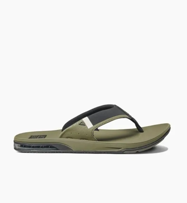 Reef Fanning Low Flip Flops Olive