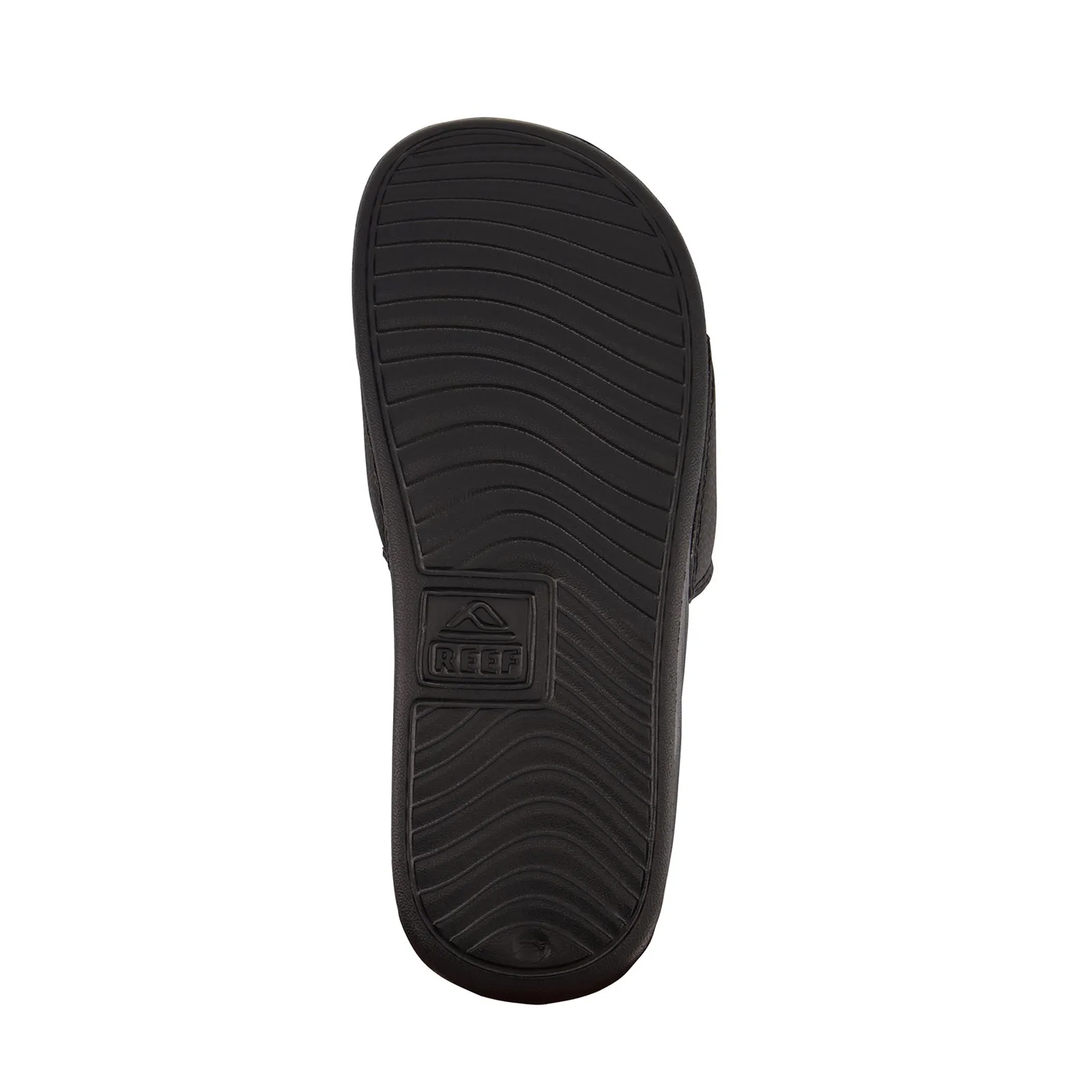 REEF ONE SLIDE MEN'S SANDALS - BLACK/WHITE