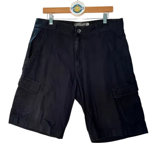 Retro Fit Black Board Shorts