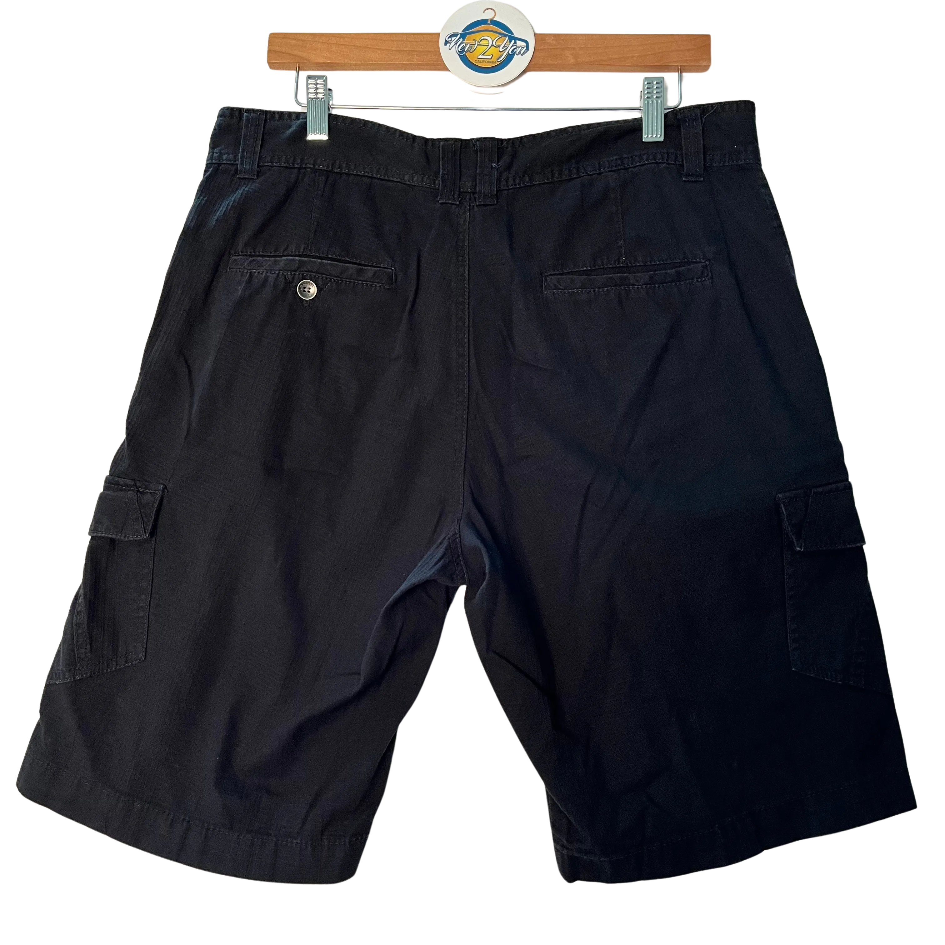 Retro Fit Black Board Shorts