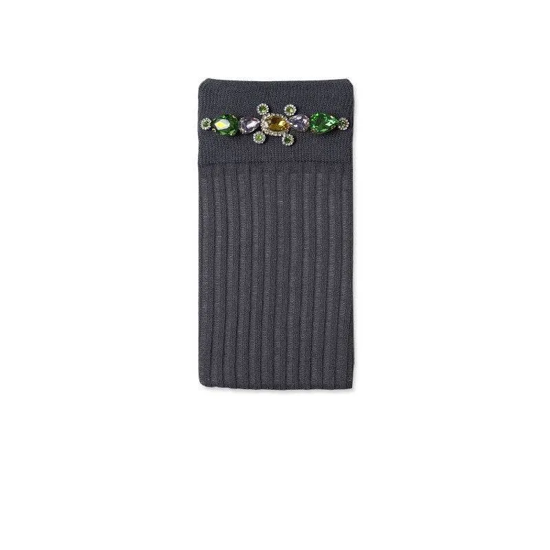 Rhinestone Crystal Long Socks Leg-knee Socks