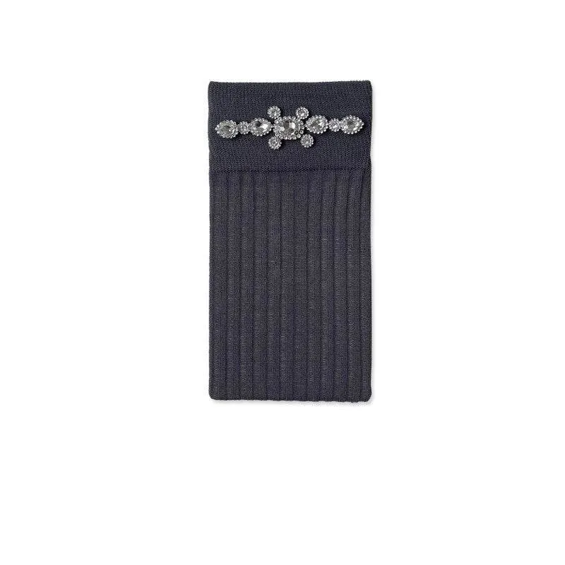 Rhinestone Crystal Long Socks Leg-knee Socks