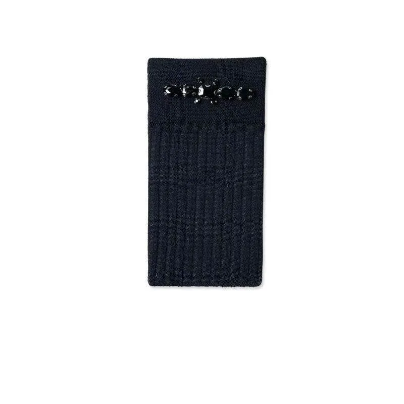 Rhinestone Crystal Long Socks Leg-knee Socks