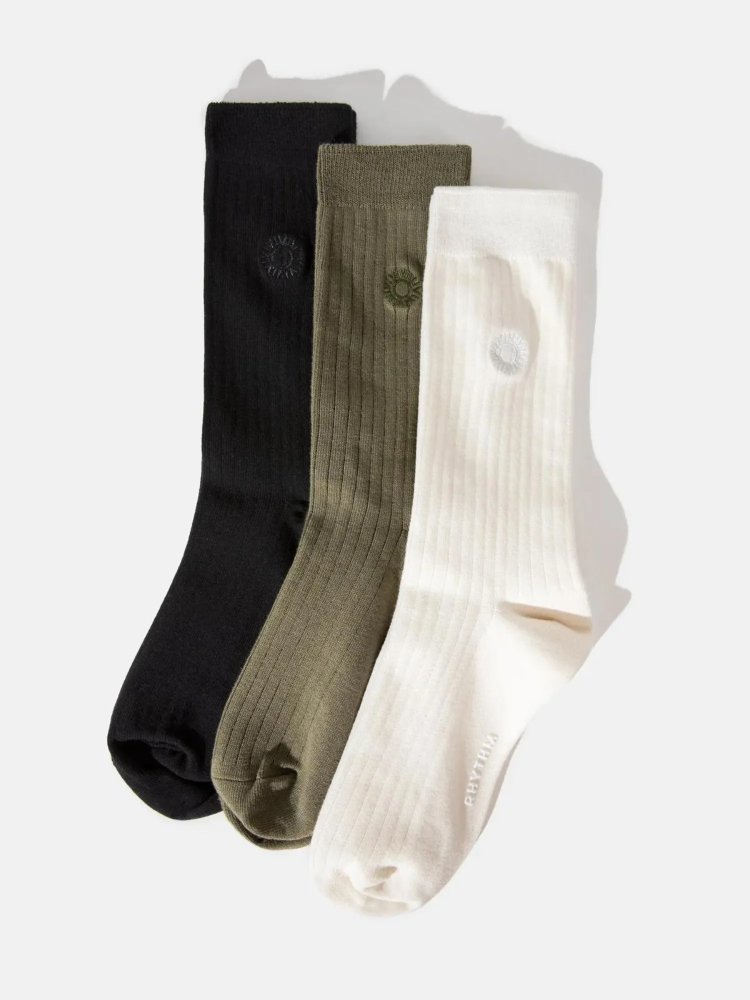 Rhythm Classic 3 Pack Socks - Multi
