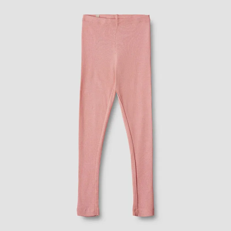Rib Leggings Maddy Rosette