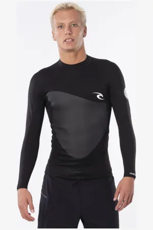 RIP CURL OMEGA L/SL JACKET - BLACK