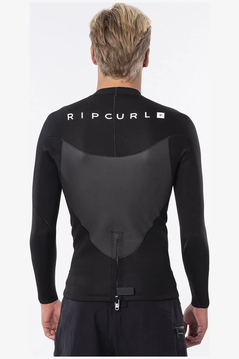 RIP CURL OMEGA L/SL JACKET - BLACK