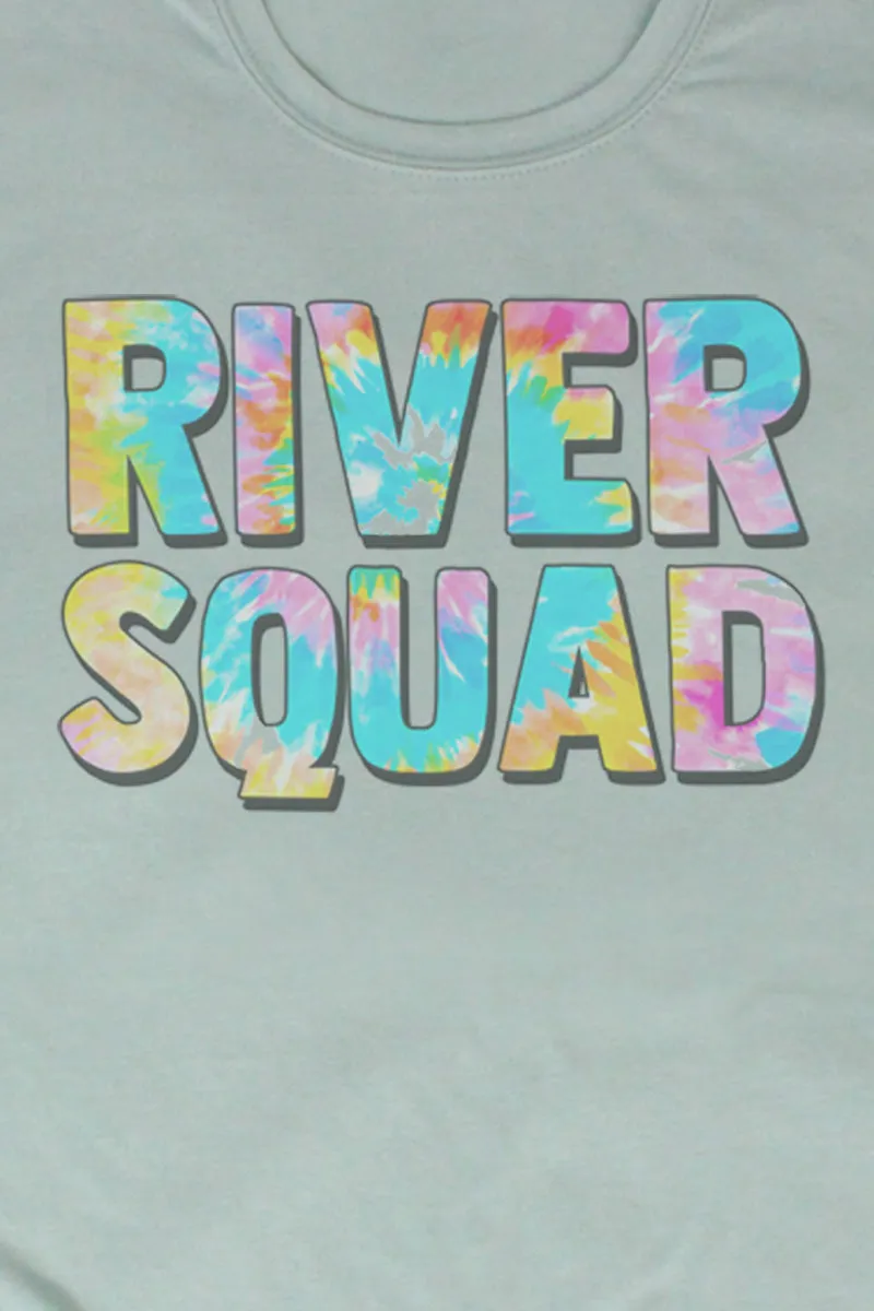 River Squad Tie Dye Poly/Cotton Tee