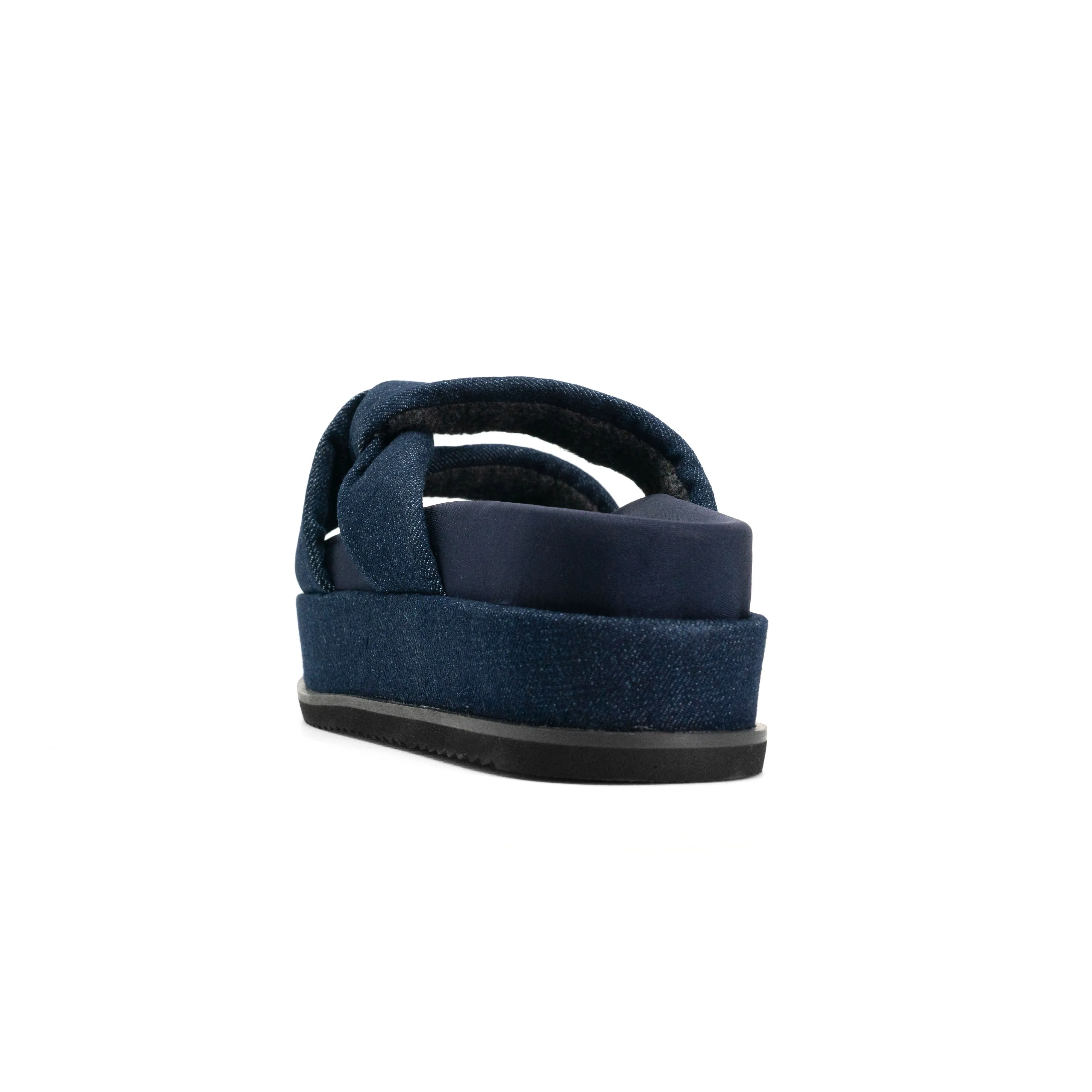 ROAM SIDE SLIP STACK PLATFORM DARK DENIM
