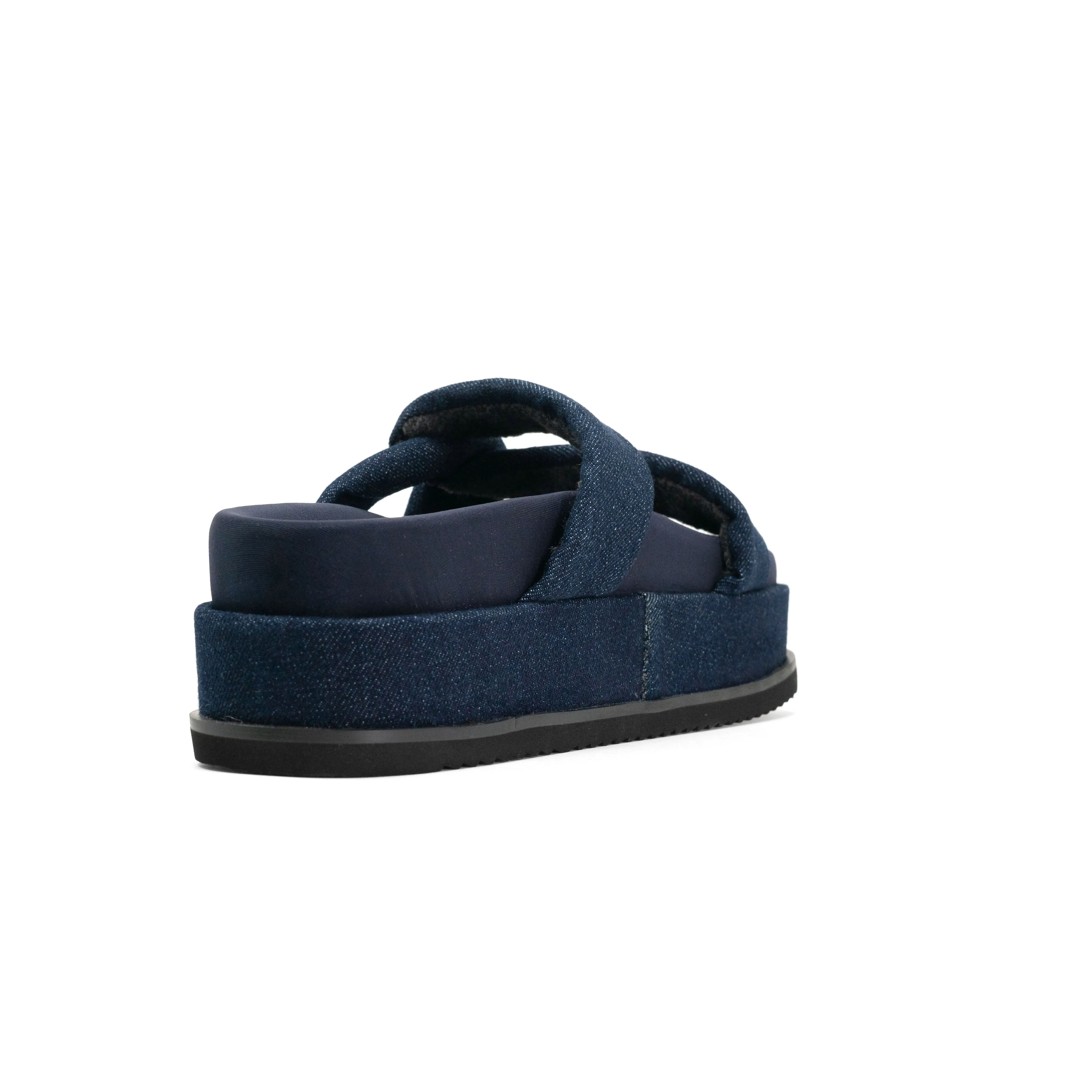 ROAM SIDE SLIP STACK PLATFORM DARK DENIM