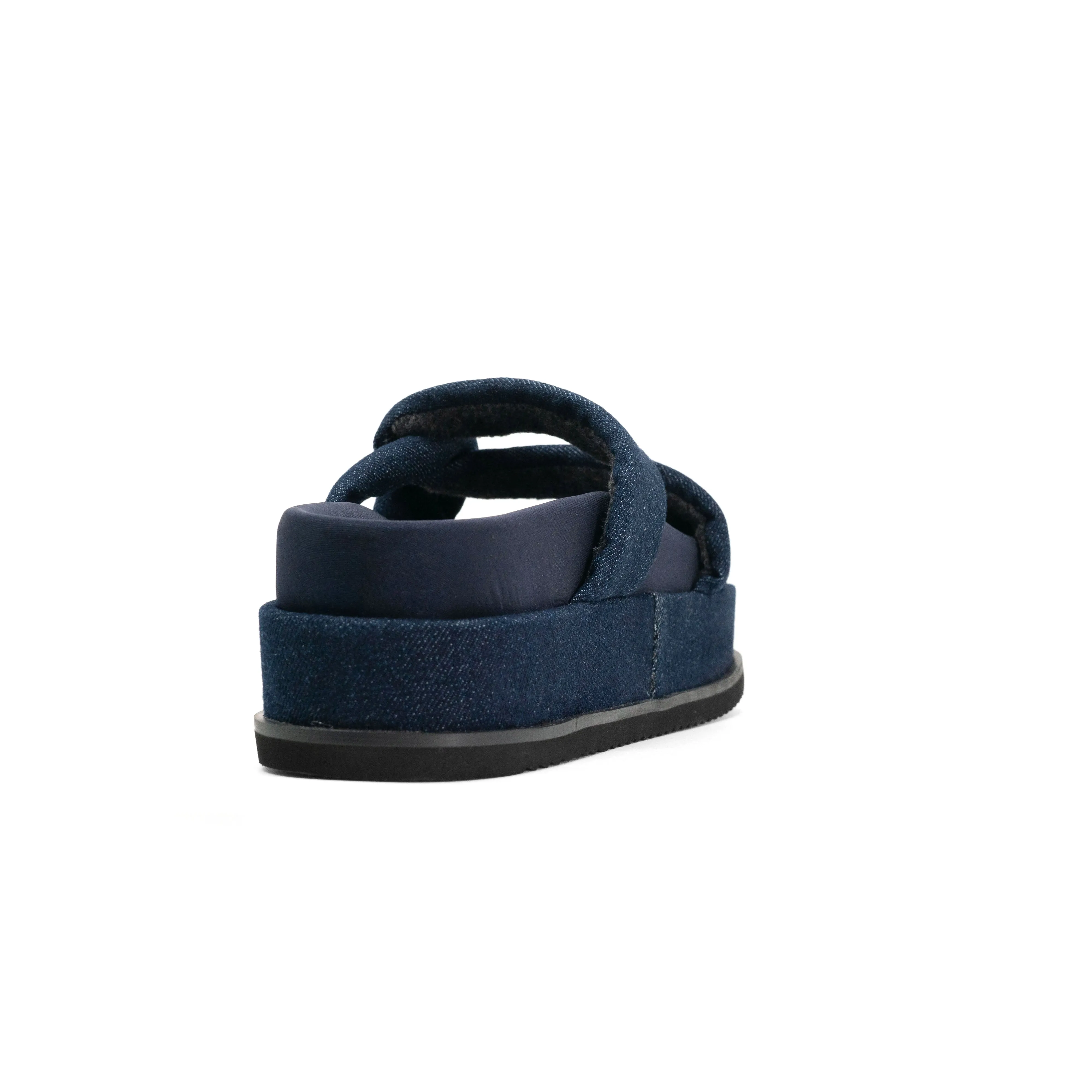 ROAM SIDE SLIP STACK PLATFORM DARK DENIM