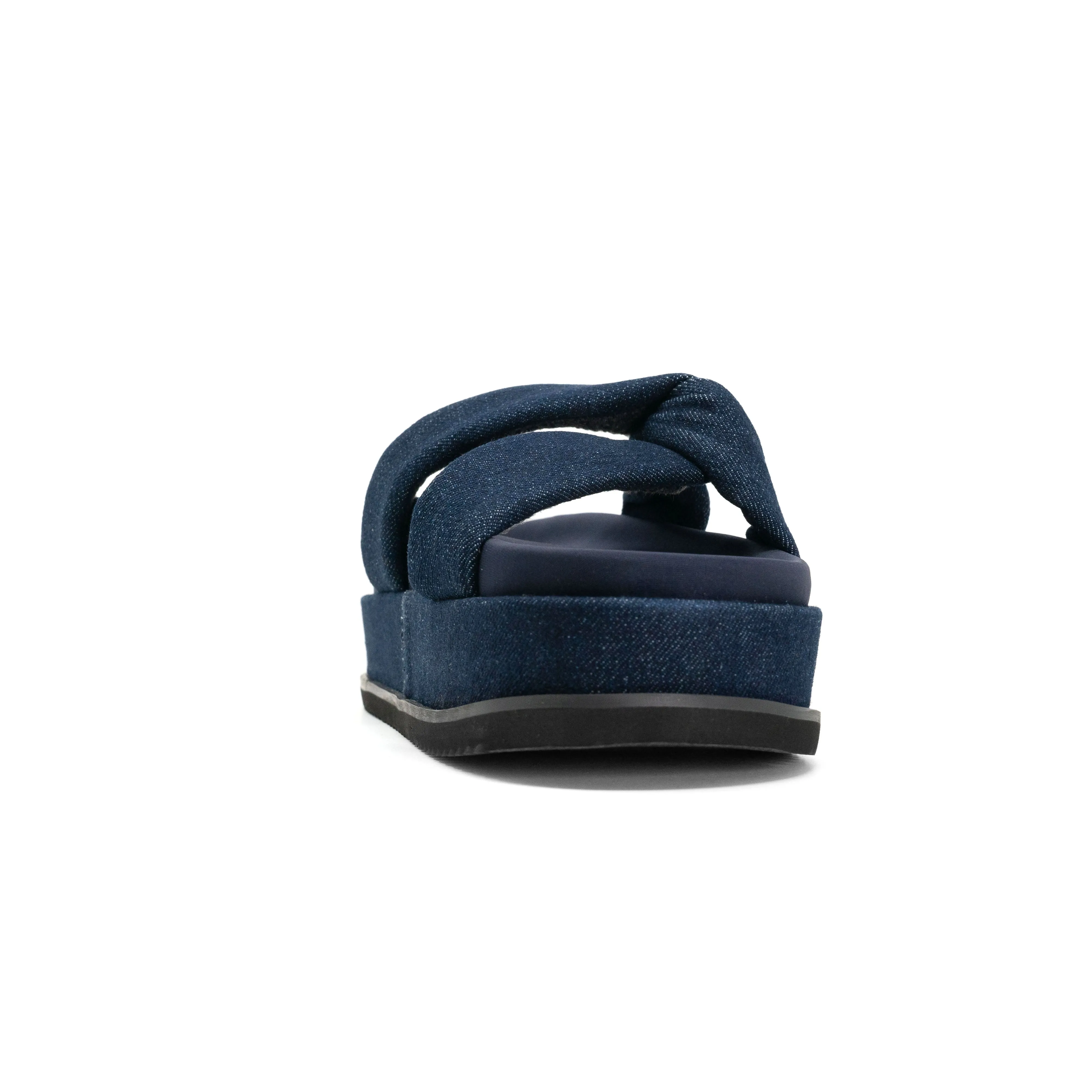 ROAM SIDE SLIP STACK PLATFORM DARK DENIM