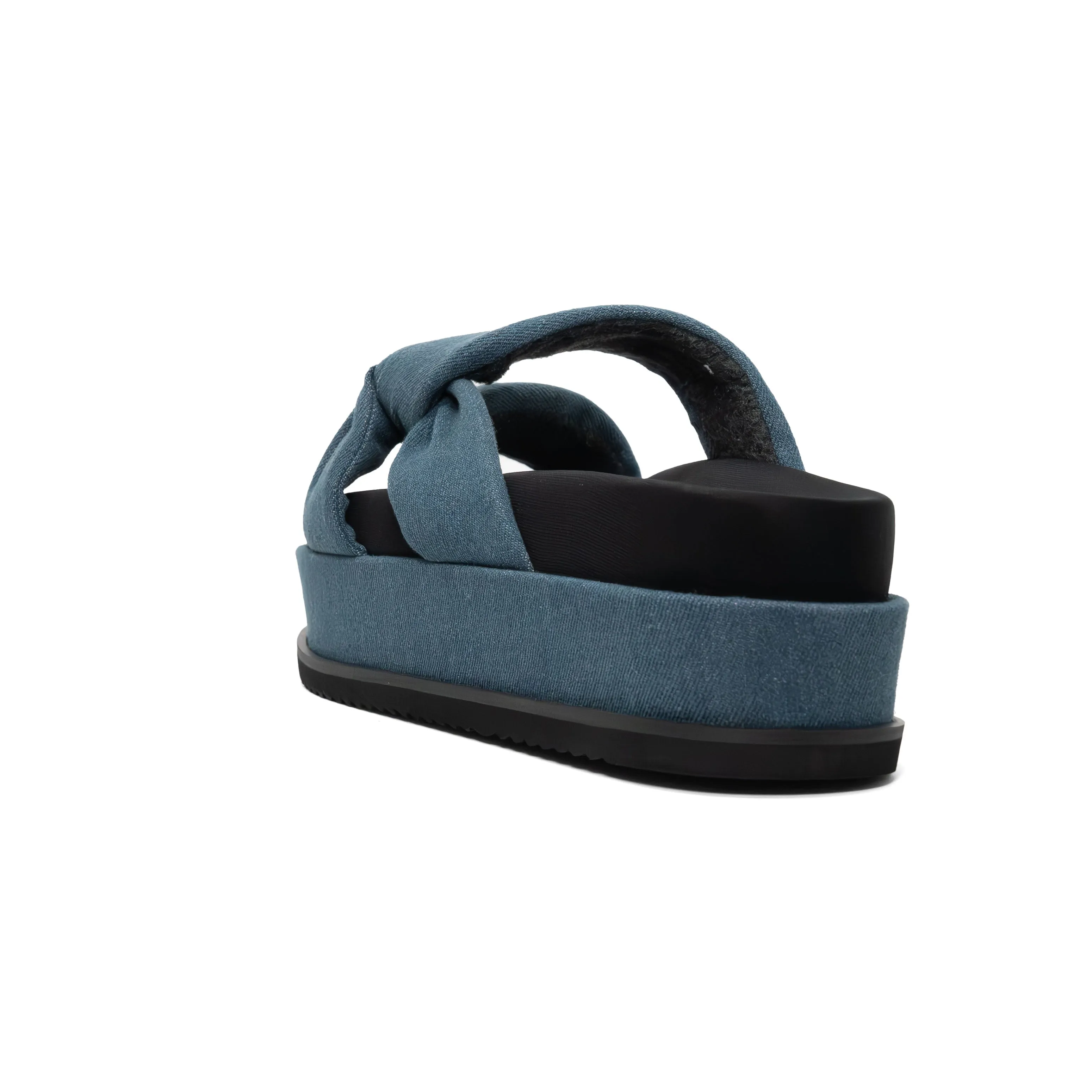 ROAM SIDE SLIP STACK PLATFORM DENIM