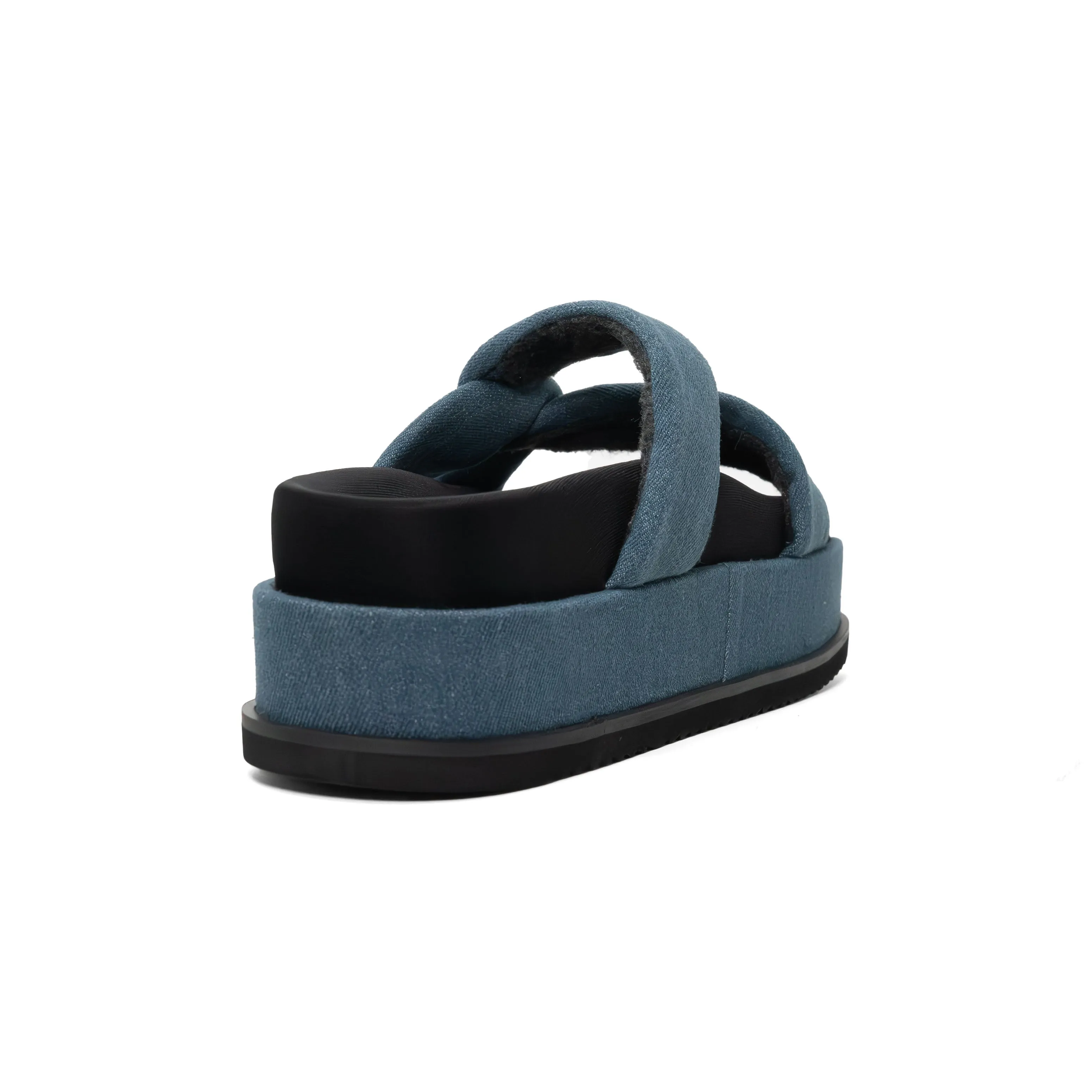 ROAM SIDE SLIP STACK PLATFORM DENIM