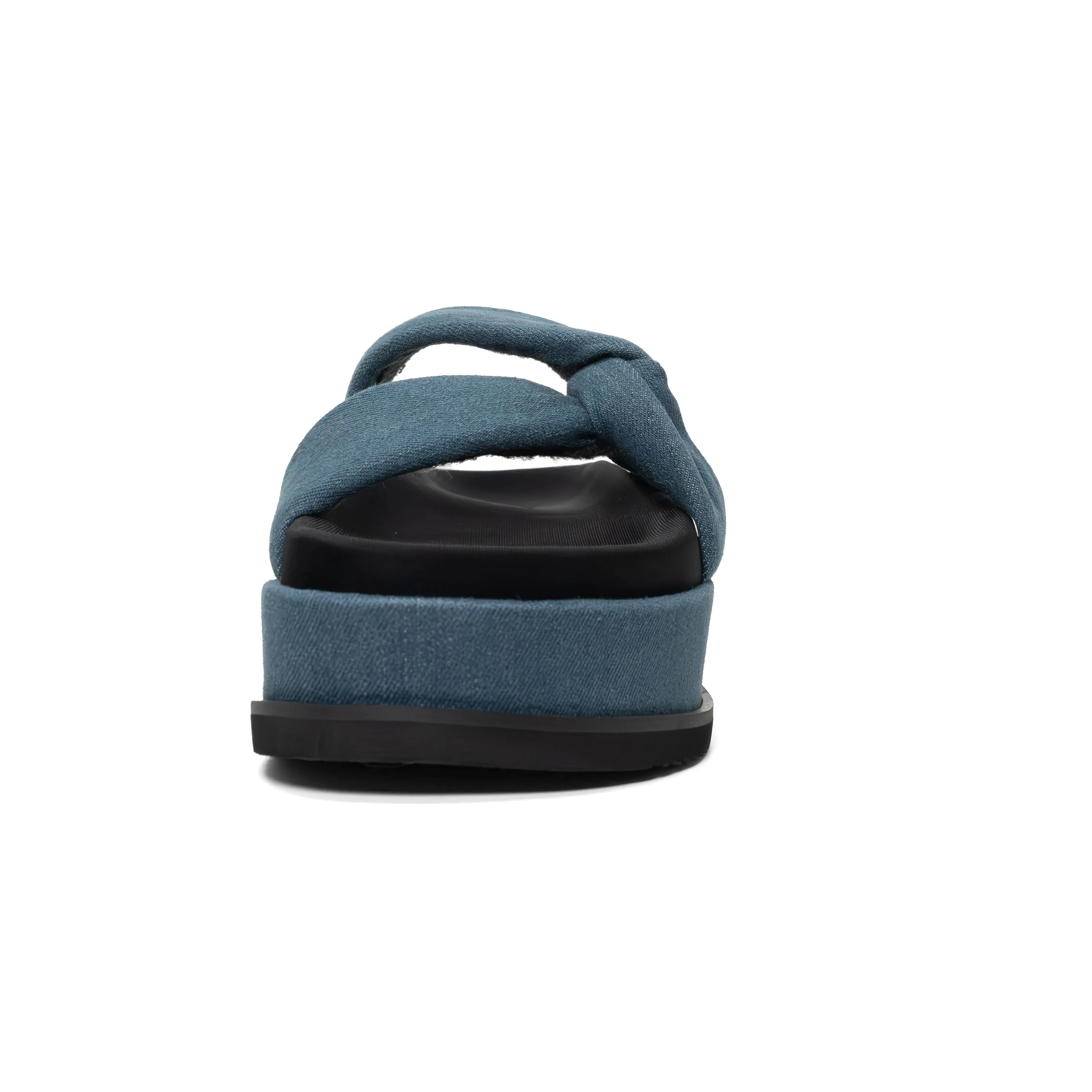 ROAM SIDE SLIP STACK PLATFORM DENIM
