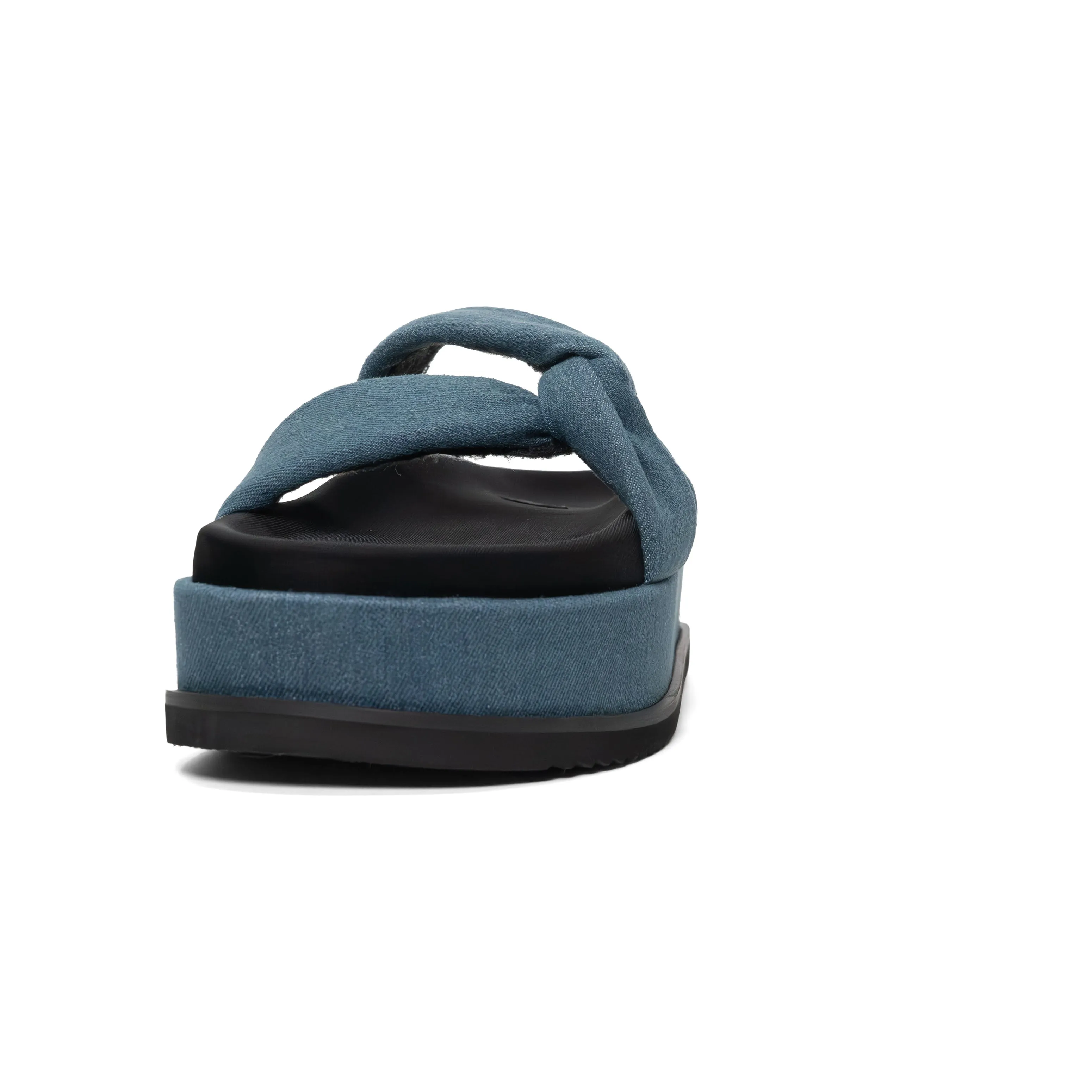 ROAM SIDE SLIP STACK PLATFORM DENIM