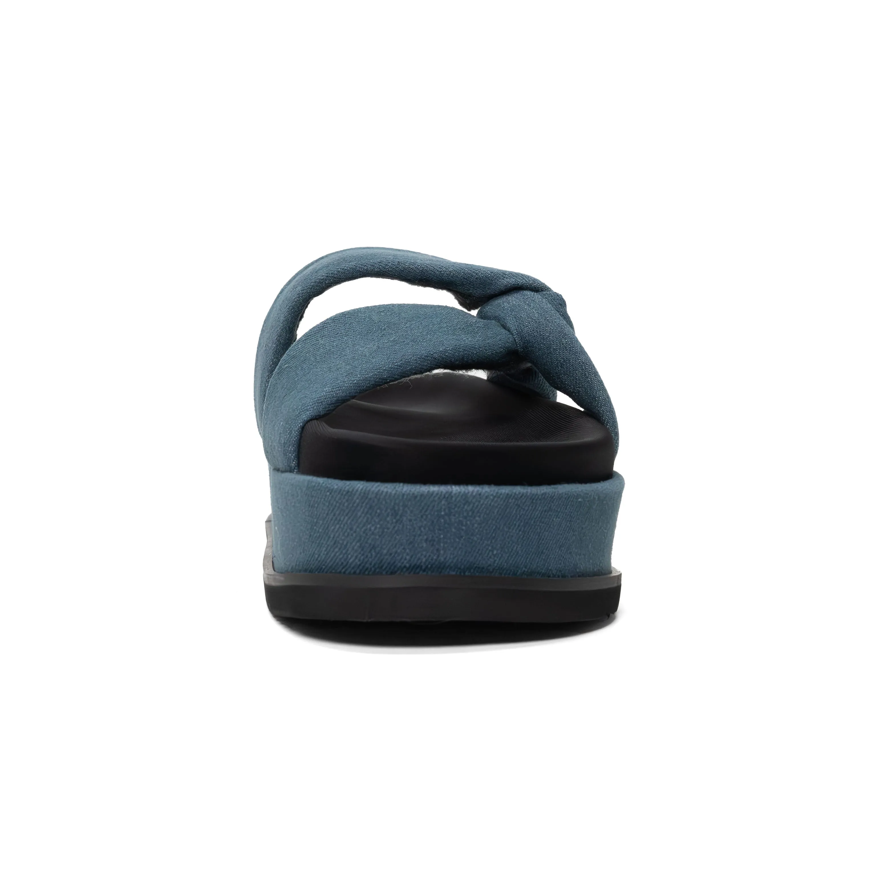 ROAM SIDE SLIP STACK PLATFORM DENIM