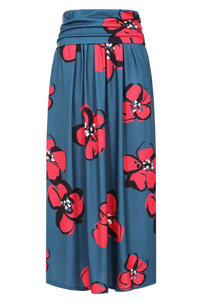 Roll Top Maxi Skirt