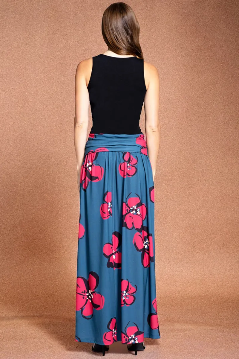 Roll Top Maxi Skirt