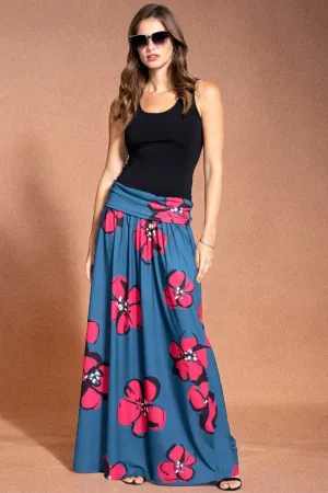 Roll Top Maxi Skirt