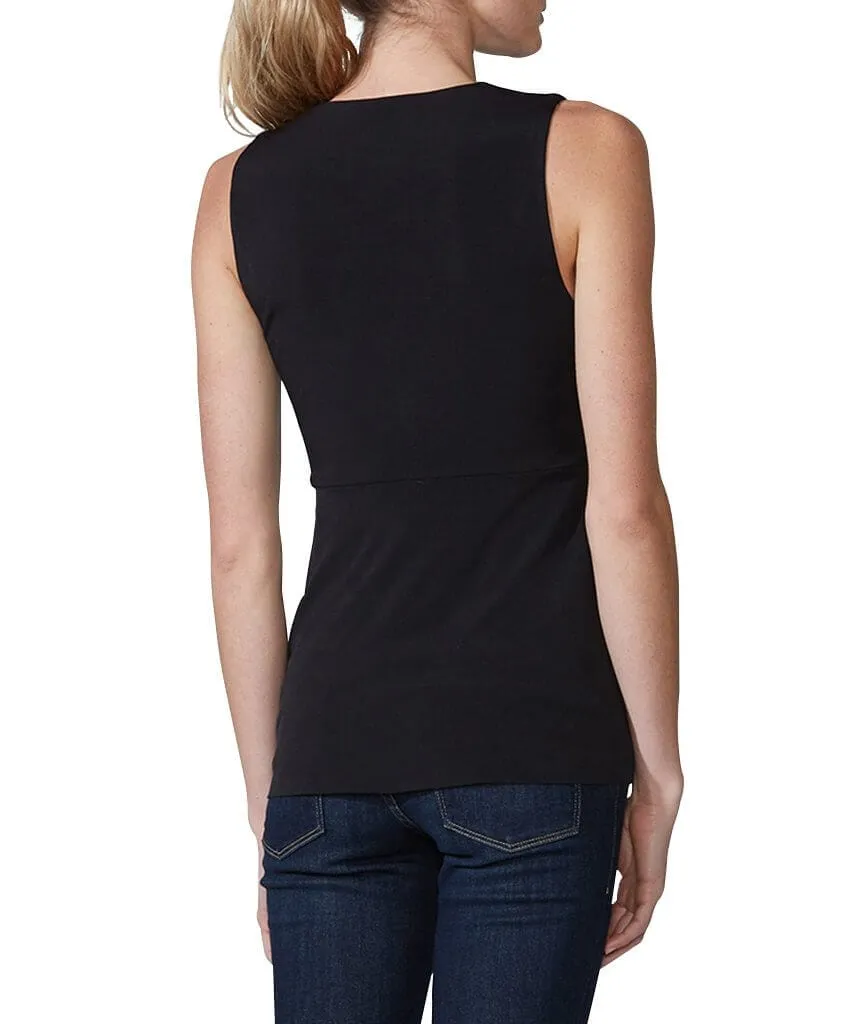 Roulette Tank Top, Black