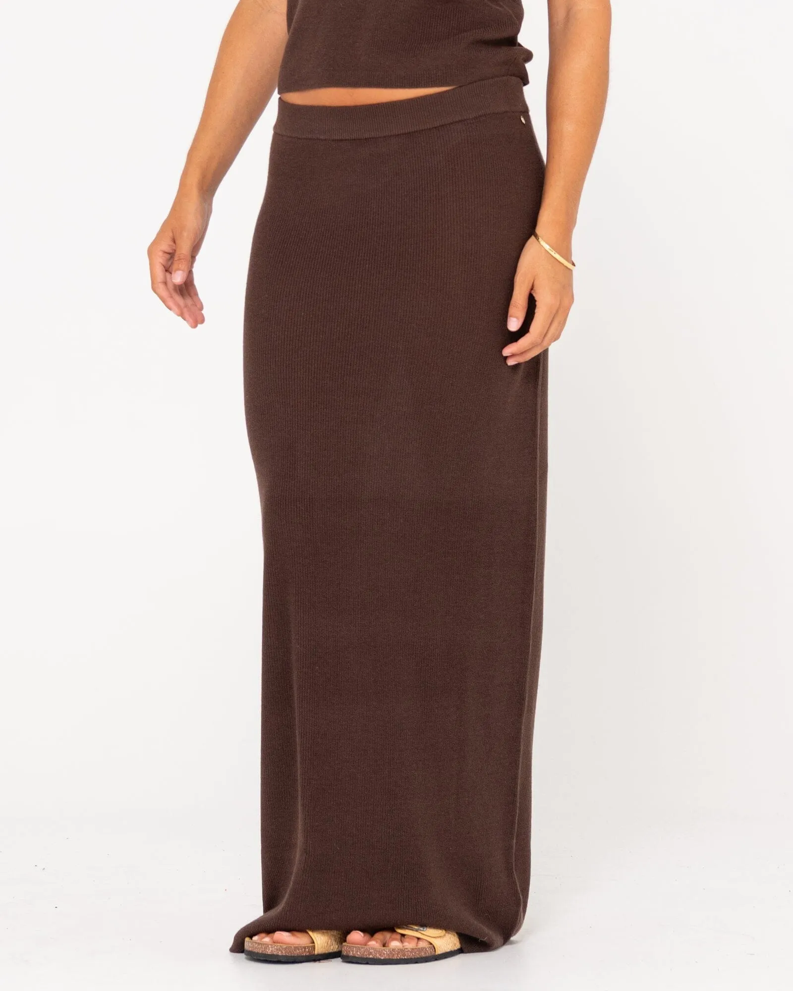 Rusty Ophelia Knit Maxi Skirt