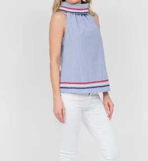 Sail To Sable - Cowl Neck Top
