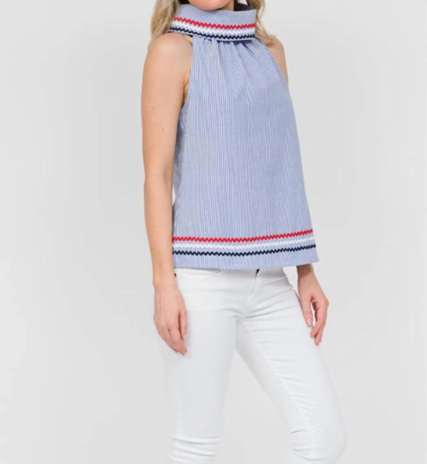Sail To Sable - Cowl Neck Top