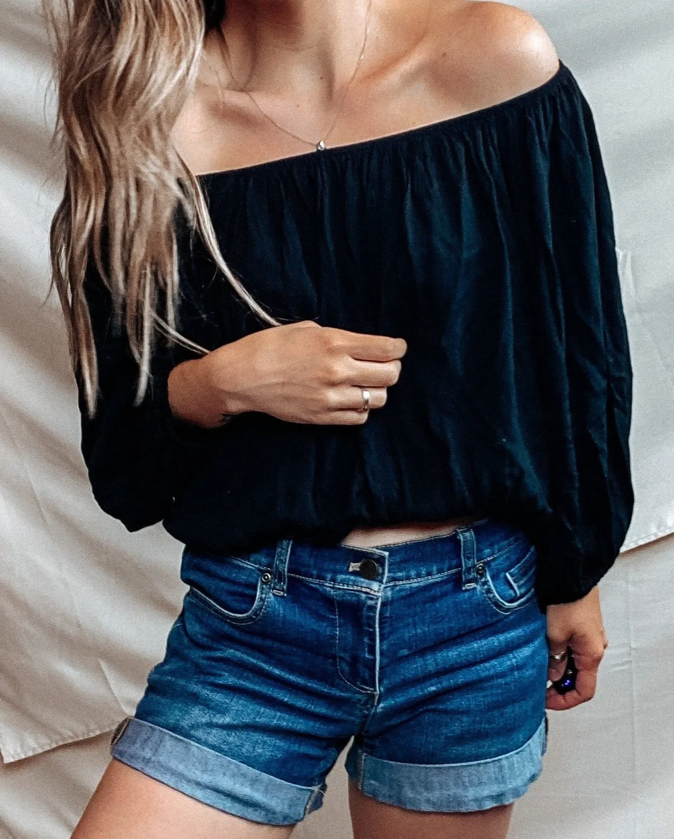 Sally Shoulder Top