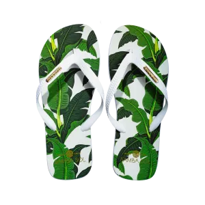 Samba Sol Men's Fashion Collection Flip Flops - Banana Leaf