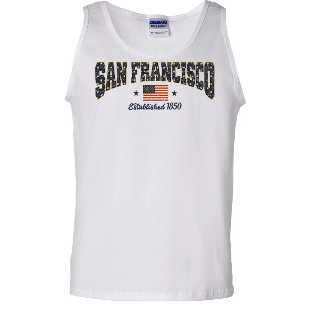 San Francisco Stars Asst Colors Tank Top
