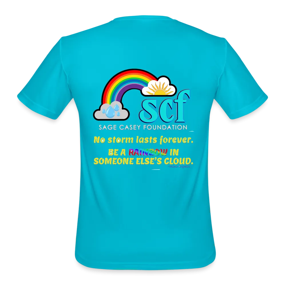 SCF Be A Rainbow / Semicolon Athletic Performance T-Shirt