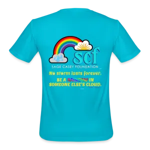 SCF Be A Rainbow / Semicolon Athletic Performance T-Shirt