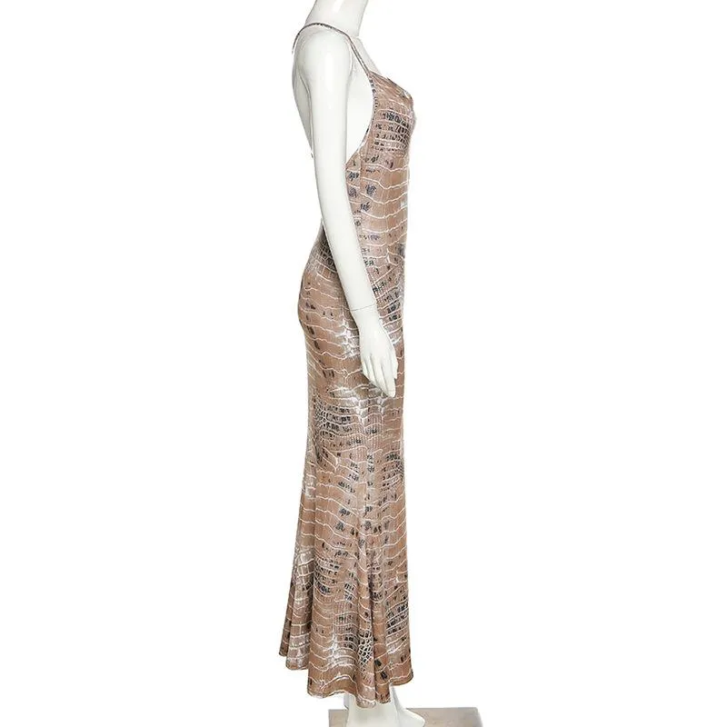 Sexy Summer Backless Sheath Dresses