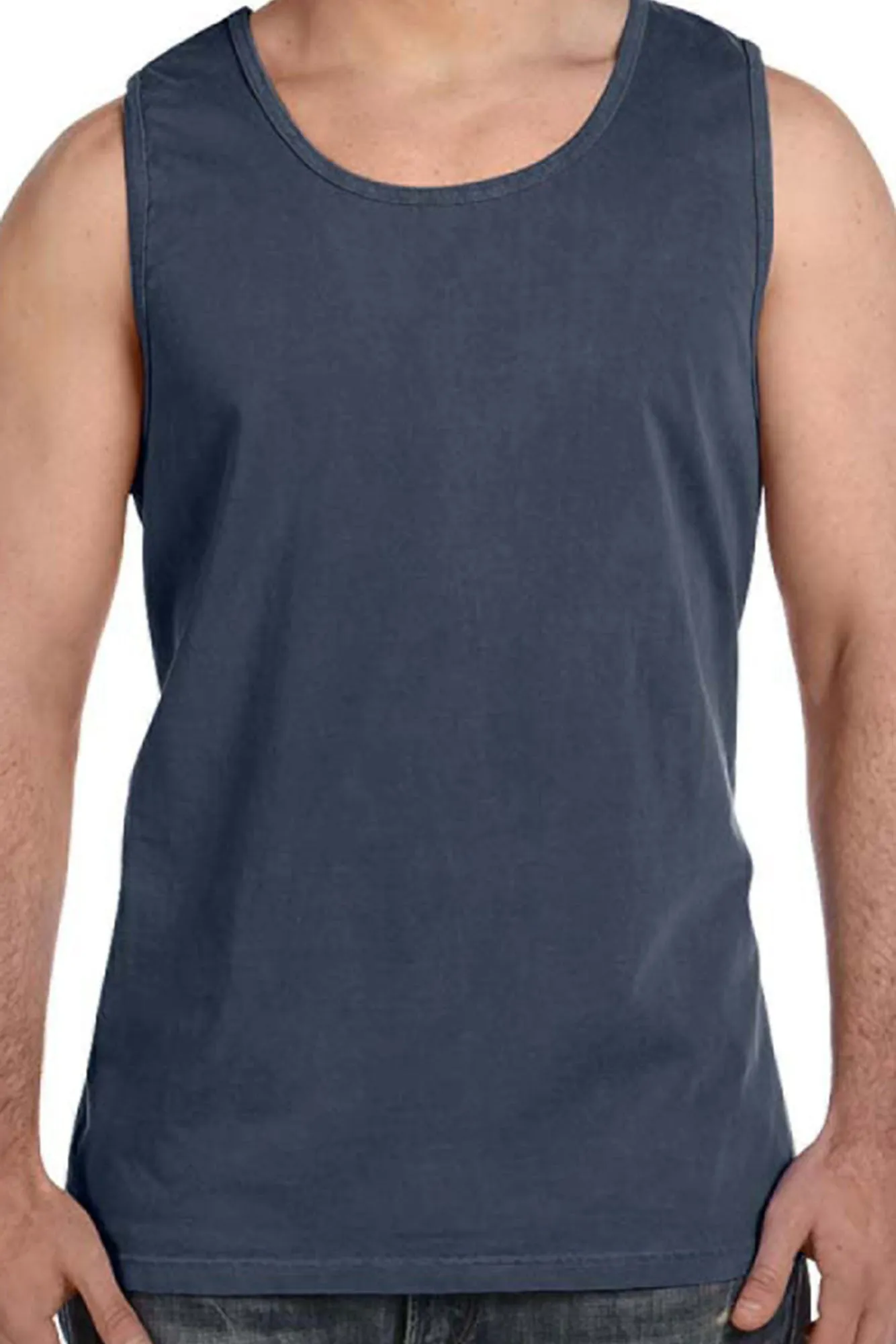 Shades of Blue Comfort Colors Cotton Tank Top *Personalize It